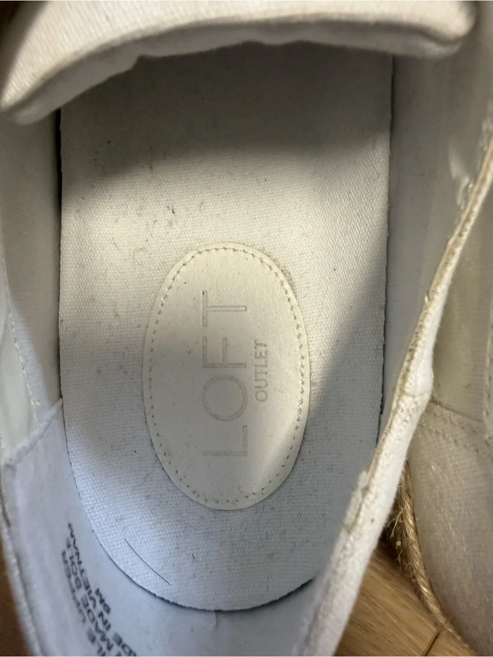 LOFT casual white